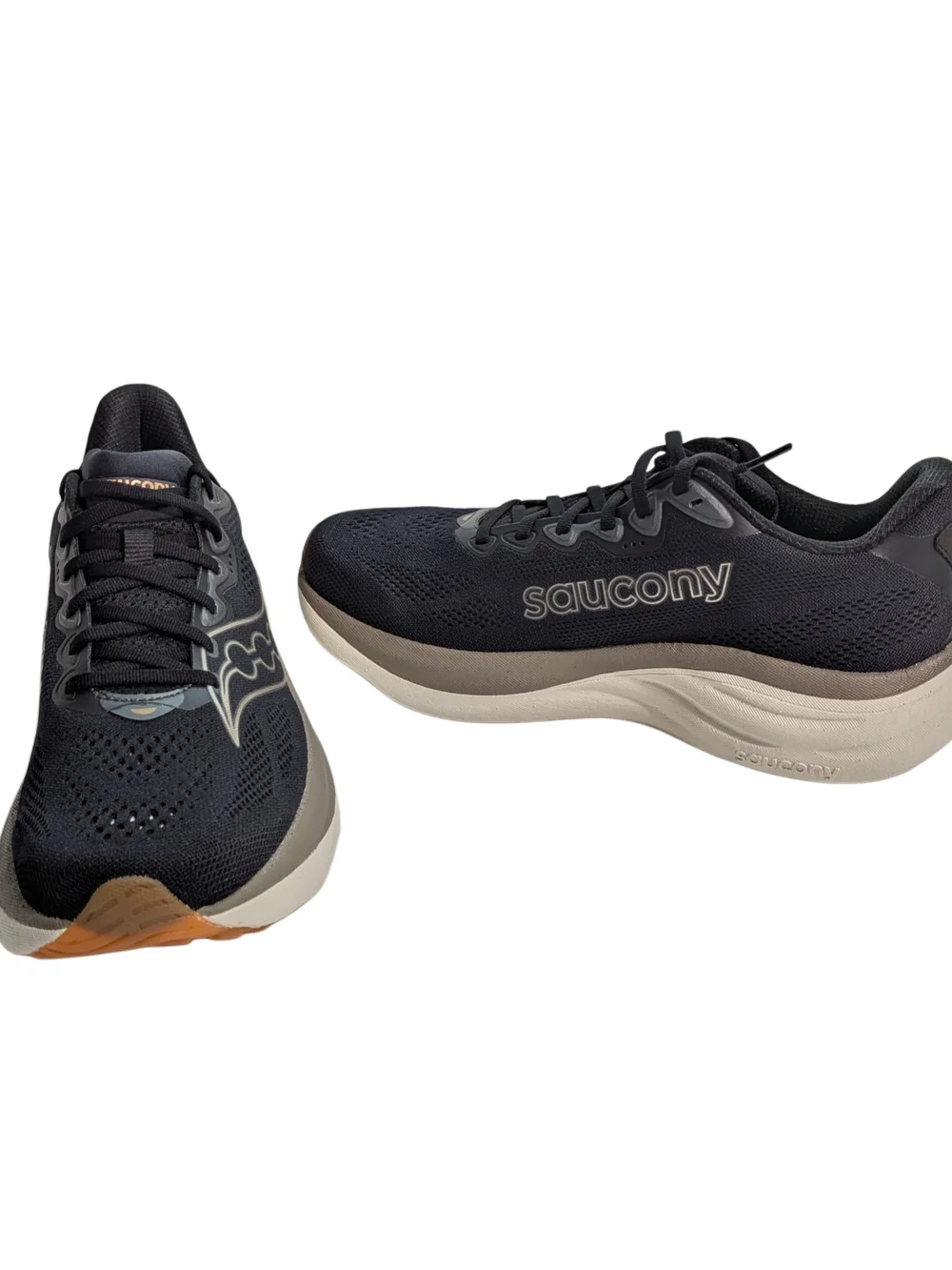 Saucony Ride 19 Men's 9.5 Black Pewter Running Shoes S21055-145